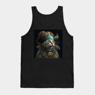 Pirate Cat Tank Top